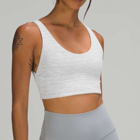Lululemon Align Reversible Bra *Light Support, A/B Cups White Wee Are - Picture 5 of 5